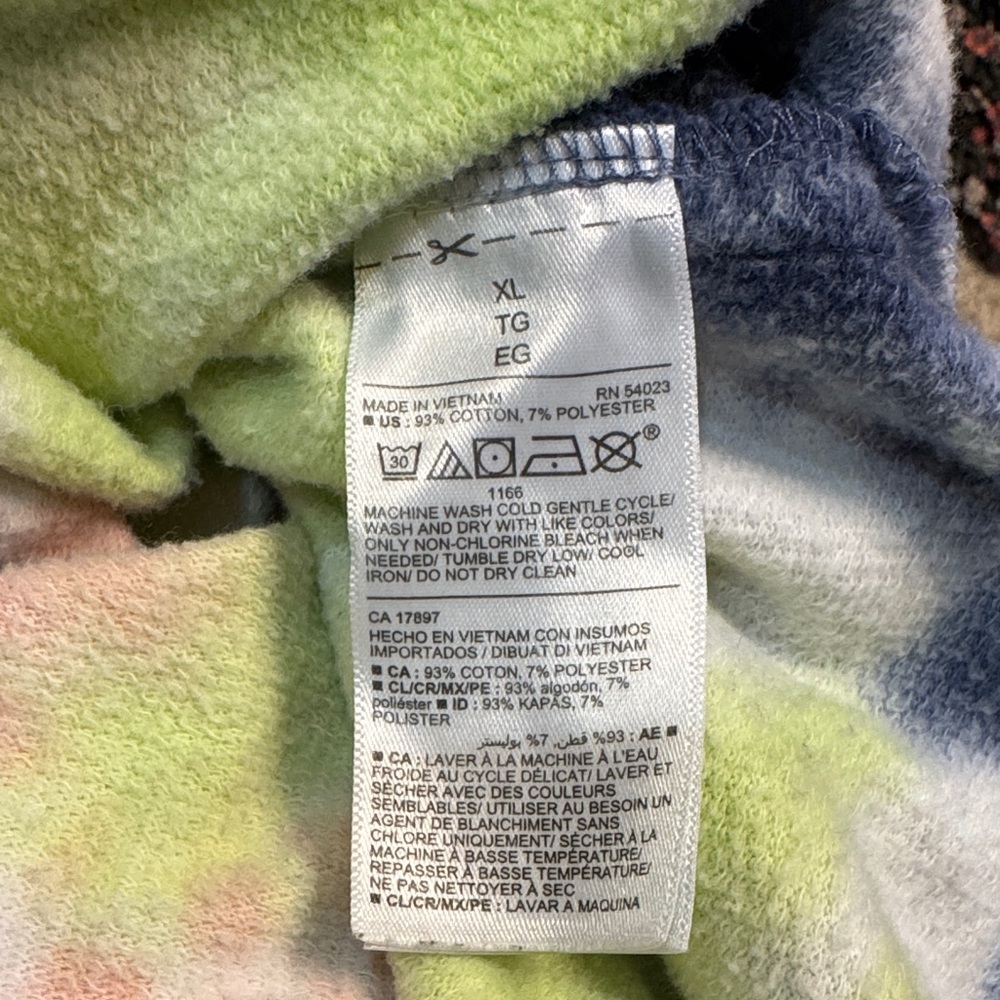 Old Navy Multicolor Tie-Dye sweater tunic - Picture 6 of 6